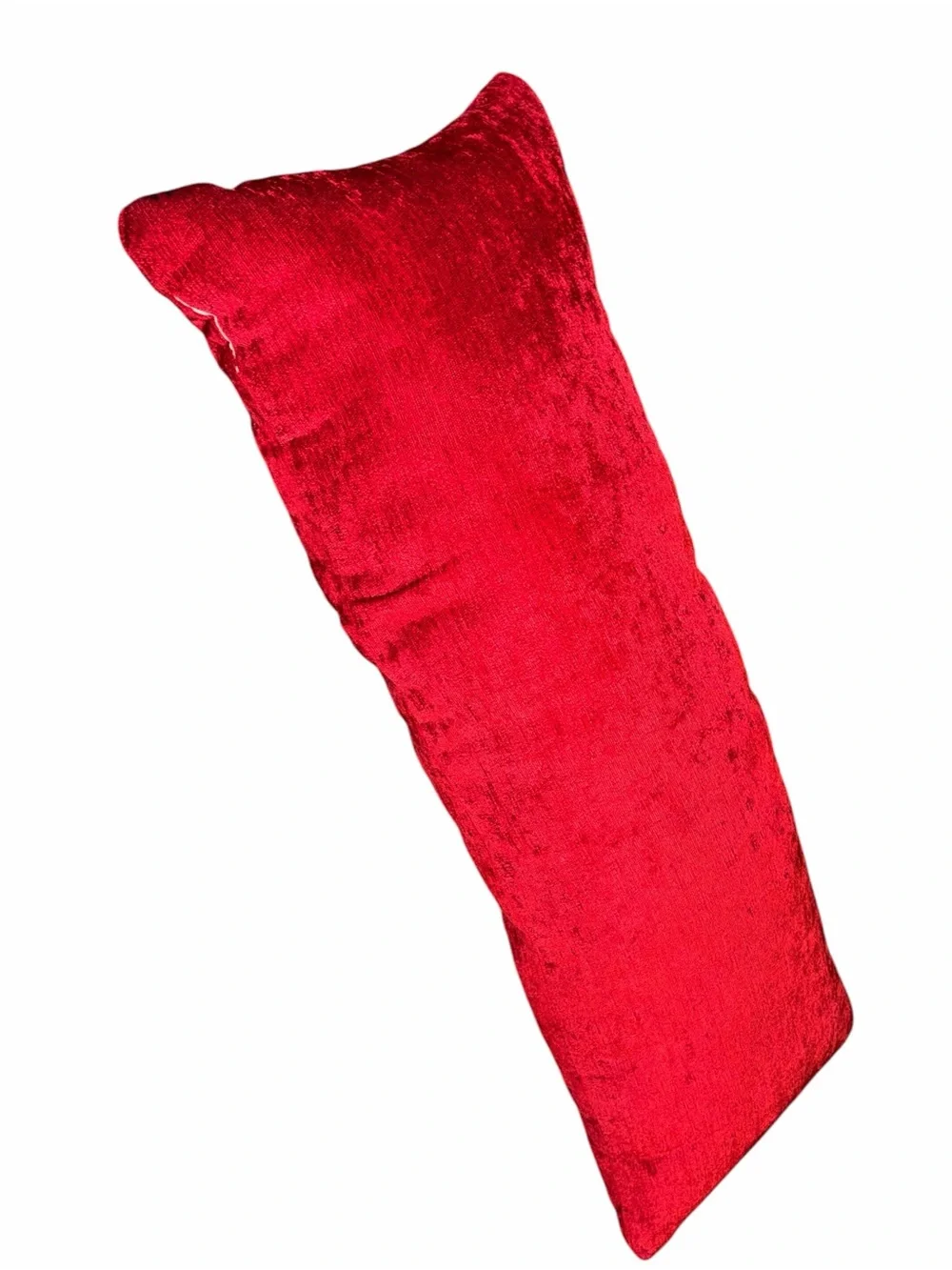 Festive Red XOXO Lumbar Pillow -
